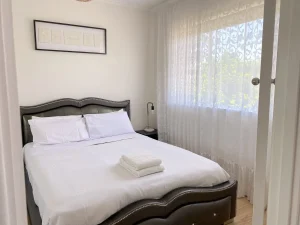 Broadway Apartments master bedroom
