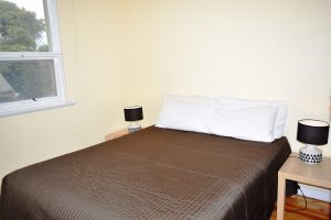 Photo of the main bedroom at Ellis Apartments