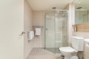 Photo of the bathroom at Pier Apartments