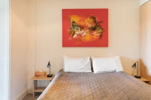 Photo of the bedroom at Pier Apartments