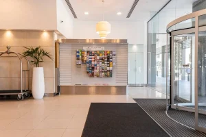 Photo of the hall at Pier Apartments