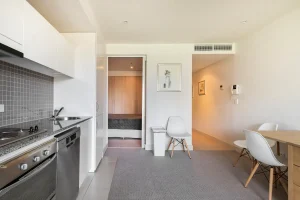 Photo of the lounge at Pier Apartments